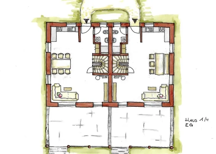 Casa de Férias Reethaus 1b Staberdorf